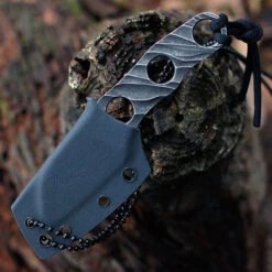 Boker Plus Kazhan - Skeletonized Neck Knife (2.2" D2 Blk SW) 02BO069 5 Boker Plus Kazhan - Skeletonized Neck Knife (2.2" D2 Blk SW) 02BO069 -The Knife Shop BOP02BO069 55956.1651672966
