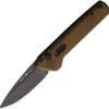 Buck Knives Deploy Auto - Bronze Alum (3.25" 154CM) BU838BR1