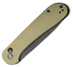 CIVIVI Button Lock Elementum-Olive Micarta (3.47" BW 14C28N) C2103B -The Knife Shop C2103B Button Lock Elementum 5 07443.1674067851