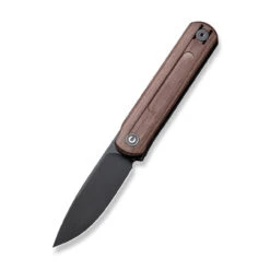 Civivi Foldis- Brn Micarta (2.67" Blk SW Nitro-V) C21044-2