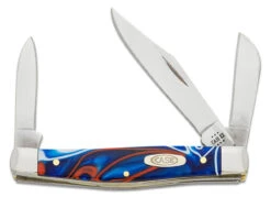 Case Medium Stockman 11223 Smooth Patriotic Kirinite (10344 SS)