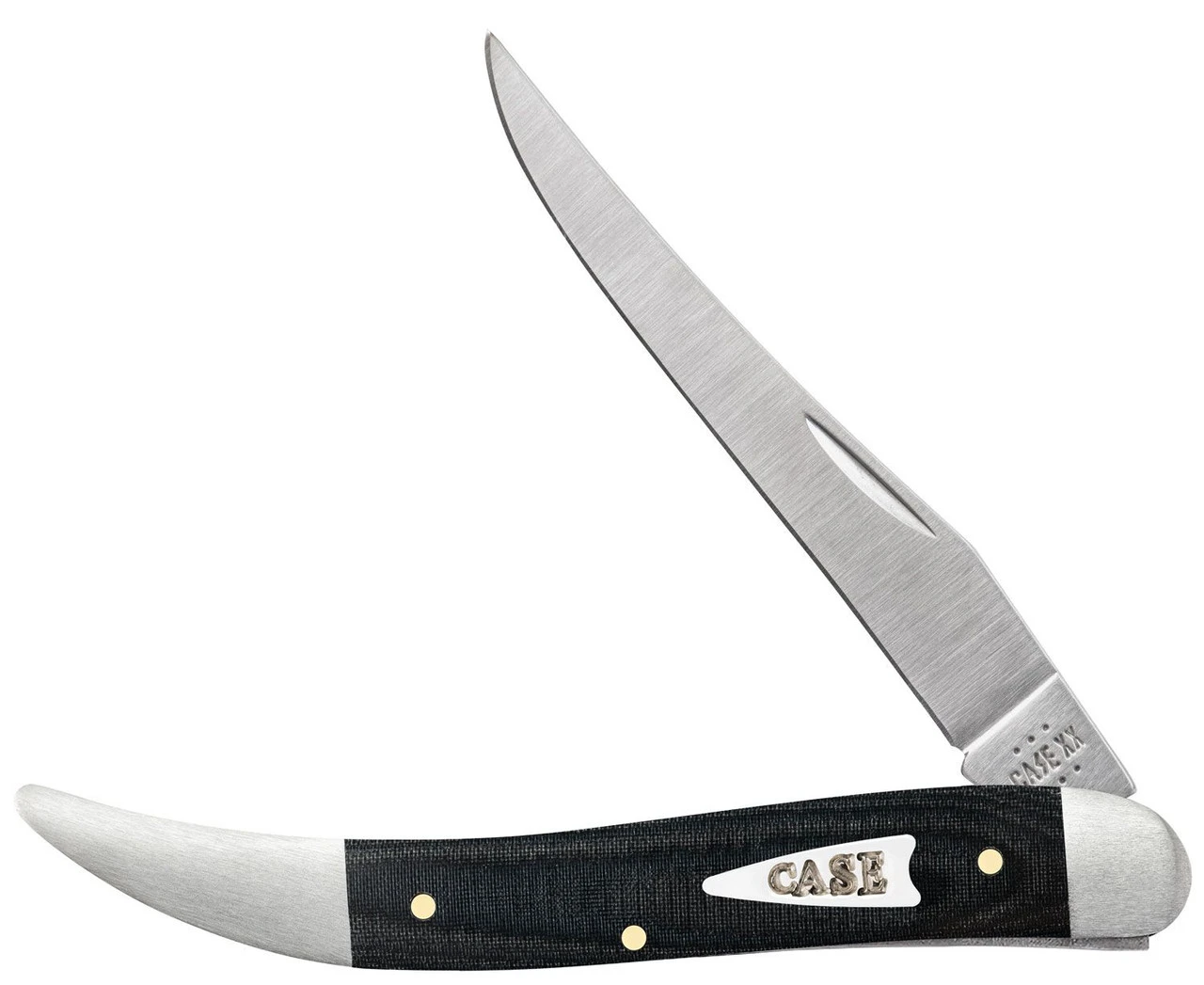 Case Medium Texas Toothpick 27819 Black Smooth Micarta ( 1010094 SS ) 1 Case Medium Texas Toothpick 27819 Black Smooth Micarta ( 1010094 SS )