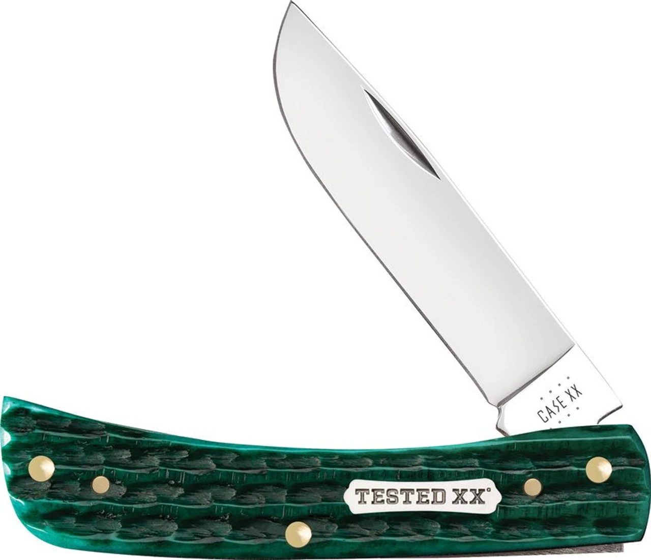Case Sod Buster Jr 489411 - KinFolk Jigged Jade Bone (6137 SS) 1 Case Sod Buster Jr 489411 - KinFolk Jigged Jade Bone (6137 SS)