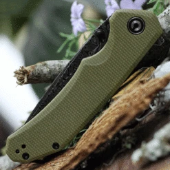 CIVIVI Brazen-Olive Micarta (3.46" Damascus) C2102DS-2 -The Knife Shop CIVC2102DS2.3 63490.1667590308