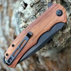 CIVIVI Praxis-Cuibourtia Wood (3.75" BW 9Cr18MoV) C803H -The Knife Shop CIVC803H.2 51660.1673980388