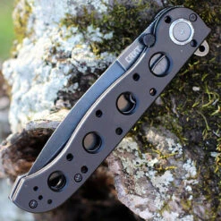 CRKT M16 Carson Deadbolt Spear Blk Alum (3.58" D2 Blk Spear) M16-03DB 6 CRKT M16 Carson Deadbolt Spear Blk Alum (3.58" D2 Blk Spear) M16-03DB -The Knife Shop CR03DB.3 68454.1643729483