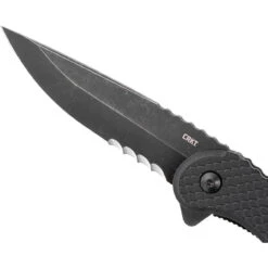 CRKT Taco Viper A/O Folding Knife - Blk Nylon (4.22" Blk SW 1.4116) 2267 -The Knife Shop CR2267 add 02 87612.1677781685