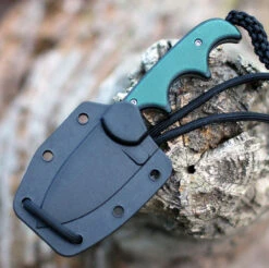 CRKT Minimalist Neck Knife (2.15" 8Cr13MoV SS Stonewash) 2396 -The Knife Shop CR2396.2 68952.1655395983