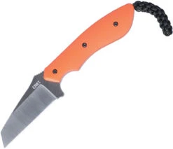 CRKT S.P.I.T Fixed Blade Knife - Orange G-10 (2.29" SW/Satin 8Cr13MoV) 2399