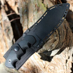 CRKT Catchall Fixed Blade - Blk GRN (5.5" 8Cr13Mov Satin) 2866 -The Knife Shop CR2866.2 45587.1652982732