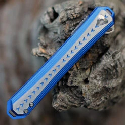 CRKT Stickler Assist Folder - Blue /Gray (3.38" 12C27 Satin) 6710 -The Knife Shop CR6710.3 30122.1655394248