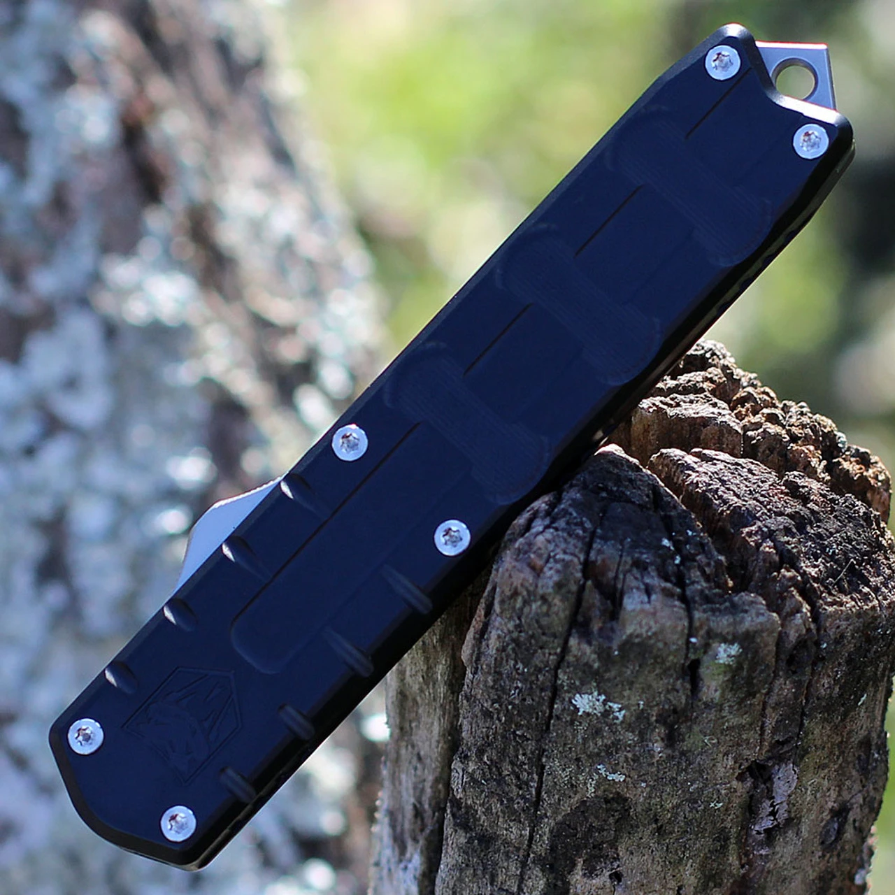 CobraTec Enforcer OTF Automatic - Blk Alum. (3.25" M390) CTEBLKM390DNS 4 CobraTec Enforcer OTF Automatic - Blk Alum. (3.25" M390) CTEBLKM390DNS - Image 4