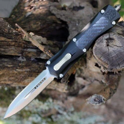 CobraTec Knives Blk King Cobra (4" D2 Steel Dagger)BLKKCDAGNS