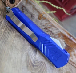 CobraTec Blue FS-X OTF Knife CTKLBLUFS-XLTNS, 3.75" D2 Steel Tanto Plain Blade, Blue Aluminum Handle 7 CobraTec Blue FS-X OTF Knife CTKLBLUFS-XLTNS, 3.75" D2 Steel Tanto Plain Blade, Blue Aluminum Handle -The Knife Shop CTKLBLUFSX 34399.1583263836