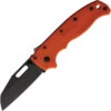 Demko AD20.5 Shark Lock Orange (3" D2 Wharncliffe Blk)
