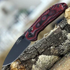 Doug Ritter MINI-RSK® MK1-G2 Knifeworks Exclusive G-Mascus® Red G-10/Black Blade - Sprint Run