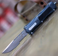 CobraTec Knives King Cobra - Gry Alum (4" D2 Blade) GYKCDS