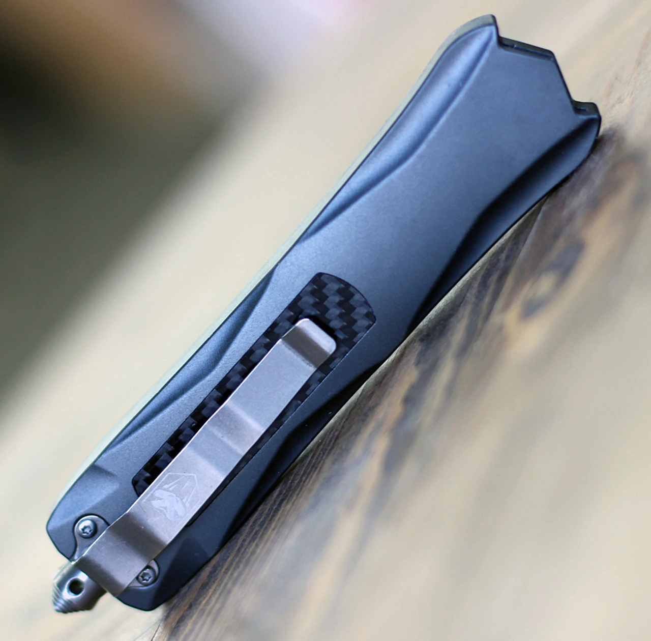 CobraTec Knives King Cobra - Gry Alum (4" D2 Blade) GYKCDS 4 CobraTec Knives King Cobra - Gry Alum (4" D2 Blade) GYKCDS - Image 4