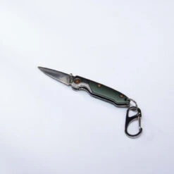 Brighten Blades Green Day Keychain Aluminum (1.65" Satin 8Cr13MoV) BB136