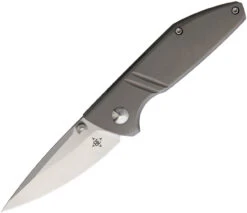 Alliance Designs Ice Lite Ti Framelock ALICE, 2.75" RWL34 Plain Blade, Titanium Handle