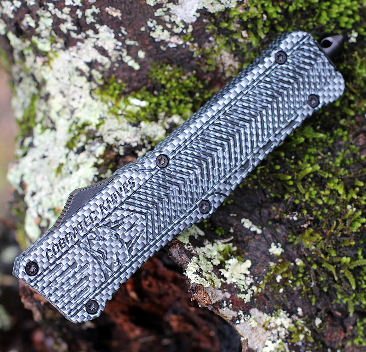 CobraTec Knives Large CTK-1 - CF Wrap (3.75" D2) LCFCTK-1LDS 4 CobraTec Knives Large CTK-1 - CF Wrap (3.75" D2) LCFCTK-1LDS - Image 4