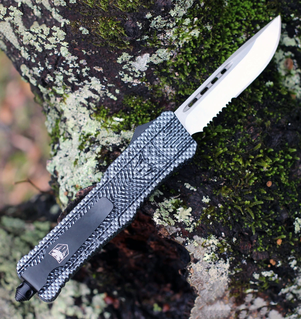 CobraTec Knives Large CTK-1 - CF Wrap (3.75" D2) LCFCTK-1LDS 2 CobraTec Knives Large CTK-1 - CF Wrap (3.75" D2) LCFCTK-1LDS - Image 2