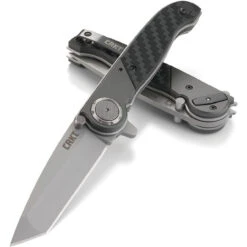 CRKT M40 Deadbolt Lock Tanto CRM400, 2.937" 1.4116 Plain Blade, Bolster - 6063 Al | Onlay - Glass Reinforced Nylon Handle -The Knife Shop M40 Deadbolt Lock Tanto 3 53081.1579293119