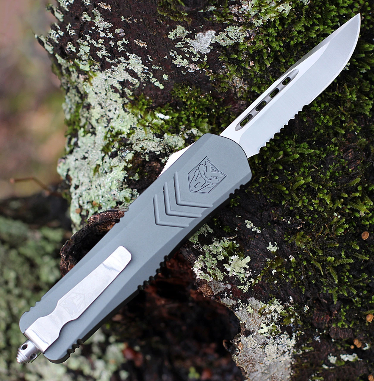 CobraTec Knives Medium FS-X - Grey Alum (3.0" D2 Steel) MGYFS-XMDS 2 CobraTec Knives Medium FS-X - Grey Alum (3.0" D2 Steel) MGYFS-XMDS - Image 2