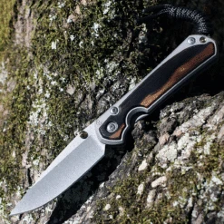 Chris Reeve Small Sebenza 31 - Matt-Blasted Ti W/ Macassar Ebony (3 " CPM S45VN SW ) S31-1116