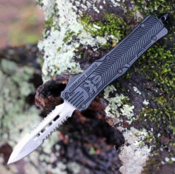 CobraTec Knives Small CTK-1 Black (2.75" D2) SBCTK-1SDAG2SS