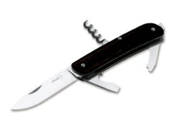 New Arrival 5 Boker Plus Tech Tool 2 BOP01BO846, 2.8" 12C27 Plain Blade, Ebony Wood Handles, Multi-Tool