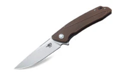 Bestech BTKG09C2 Spike, 3.50" Sandvick 12C27 Stonewash Plain Blade, Biege GRN Handle