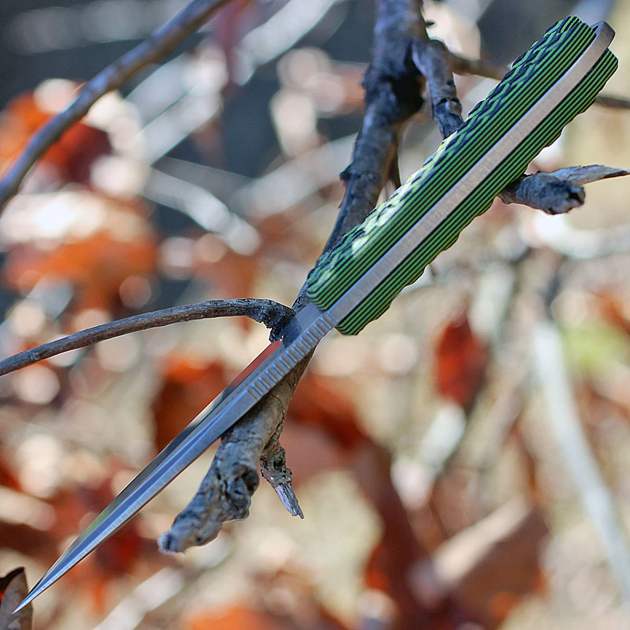 Bradford Guardian3, 3.5" N690 Plain Blade, Toxic Green/Black G-10 Handle 3 Bradford Guardian3, 3.5" N690 Plain Blade, Toxic Green/Black G-10 Handle - Image 3
