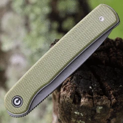 CIVIVI Stylum-Olive Micarta (2.96" SW 10Cr15CoMoV) - C20010B-B -The Knife Shop c20010bb.3 81349.1673970857