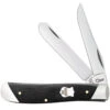 Case 32453 Mini Trapper, Slanted Bolster Ebony Wood (7207 SS)