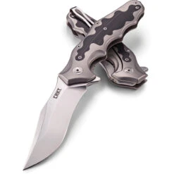 CRKT Ken Onion Motley Flipper K210CFXP, 3.875" Sleipner Plain Blade, Titanium Carbon Fiber Inlays Handle-Limited To 500 -The Knife Shop crktk210cfxp.5 19687.1566586135