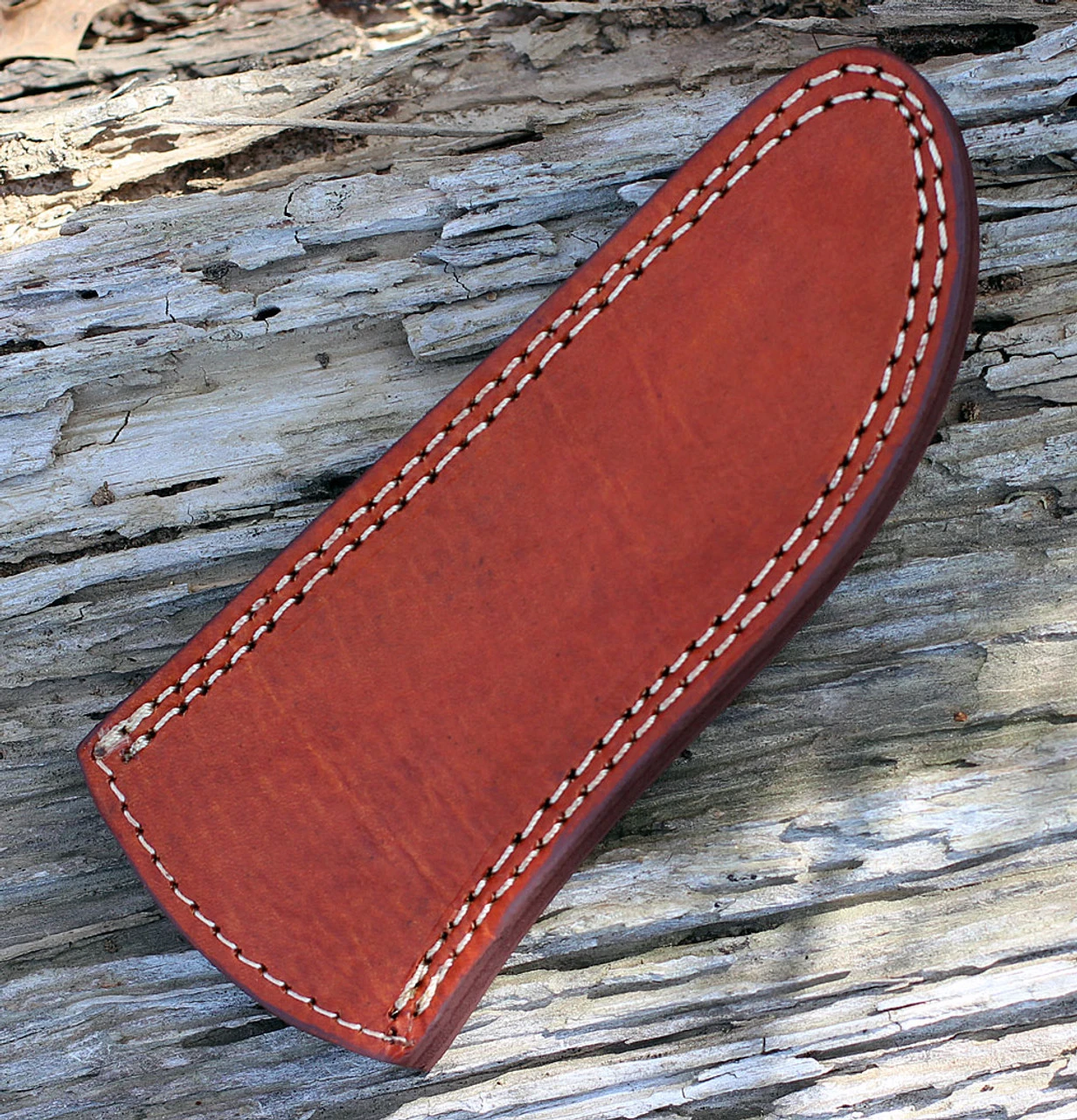 Damascus 1050RM Hunter, 4" Damascus Plain Blade, Ram's Horn Handle 3 Damascus 1050RM Hunter, 4" Damascus Plain Blade, Ram's Horn Handle - Image 3