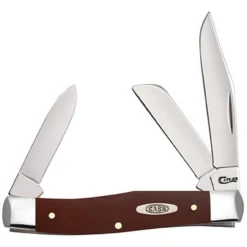Case Medium Stockman 11791 Smooth Brown Synthetic Handle (43032 SS)