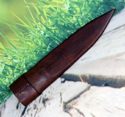 Condor Primitive Bush Knife CTK242-8HC, 8" 1075 High Carbon Steel, Linen Micarta Handle -The Knife Shop image 45936.1572887205
