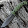 Boker Magnum Persian Fixed Blade With Green G-10 Handle, 02LG115