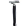 Boker Safety Razor Black Resin Handle