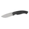 Browning Vortex Fixed Blade, 3 3/4" 440 Stainless Drop Point Blade, Black G-10 Handles (8 3/4" Overall)