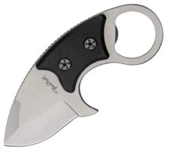 Benchmark Stubby, 2 In. One Piece Stainless Construction, Textured Black G-10