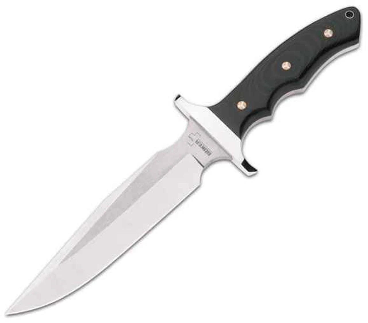 Boker Plus Valkyrie Fixed Blade, 440C Stainless, Black Micarta Handle 1 Boker Plus Valkyrie Fixed Blade, 440C Stainless, Black Micarta Handle