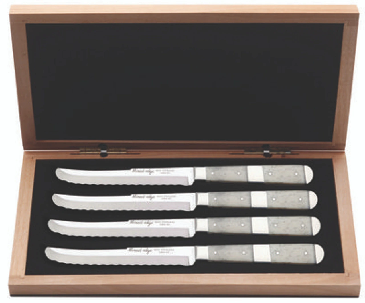 Case 2266 4-Piece Steak Knife Set, Natural Bone Handle 1 Case 2266 4-Piece Steak Knife Set, Natural Bone Handle