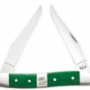 Case Christimas Muskrat 65582 Smooth Green Bone (Christmas Bells)