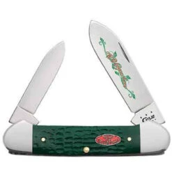 Case 2014 Christmas Canoe Dark Green Synthetic 25654