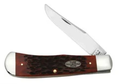 Case Backpocket 27562 Collectors Club Old Red Jigged Bone Handle