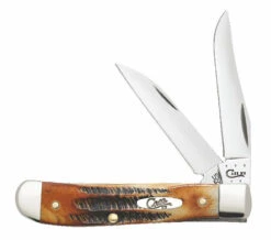 Case 65305 Mini Trapper, 6.5 BoneStag (6.5207W SS)