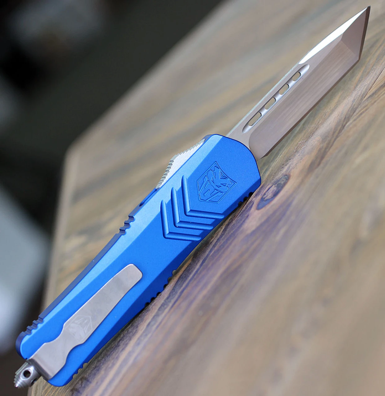 CobraTec Knives Medium FS-X Blue (3" D2 Steel Tanto) MBLUFS-XMTNS 2 CobraTec Knives Medium FS-X Blue (3" D2 Steel Tanto) MBLUFS-XMTNS - Image 2